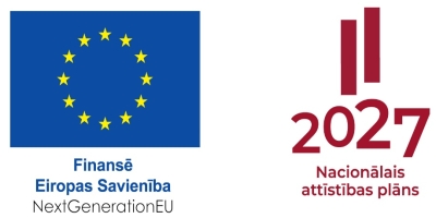 Atveseļošanas fonda logo.
