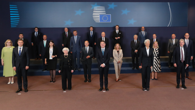 Ministrs Jānis Reirs piedalās ECOFIN sanāksmē