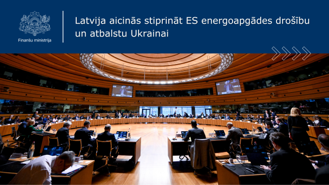 Apaļā konferenču zāle pie aplī izkārtota sēžu galda sēž sievietes un vīrieši lietišķā apģērbā, notiek sanāksme