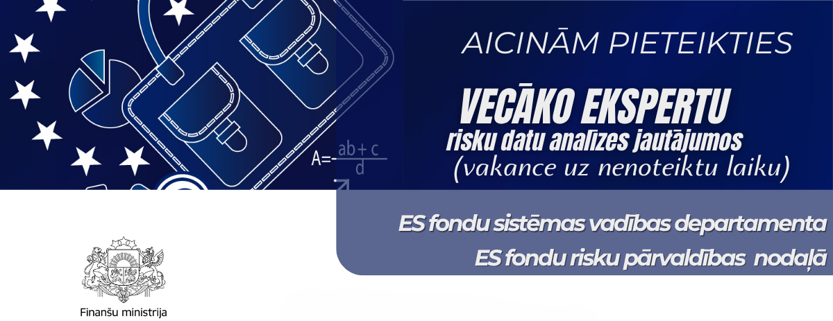 Finanšu ministrija aicina pieteikties Vecākā eksperta vakancei