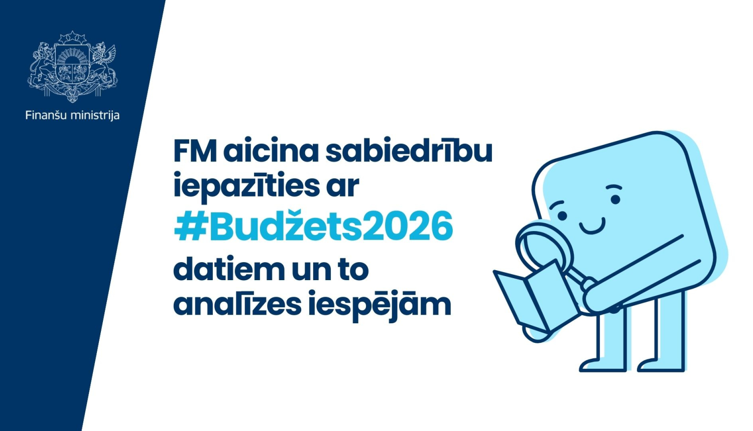 FM aicina sabiedrību izmantot #Budžets2026 izpētes un analīzes rīkus