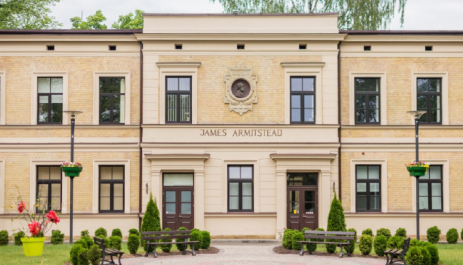 Bērnu klīniskās universitātes slimnīcas administrācijas ēka.