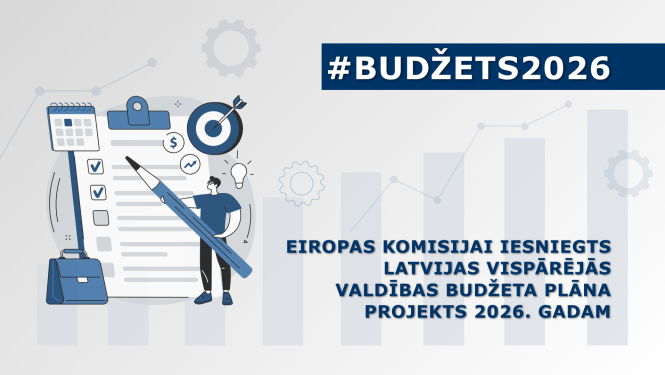Eiropas Komisijai  iesniegts Latvijas Vispārējās valdības budžeta plāna projekts 2026. gadam