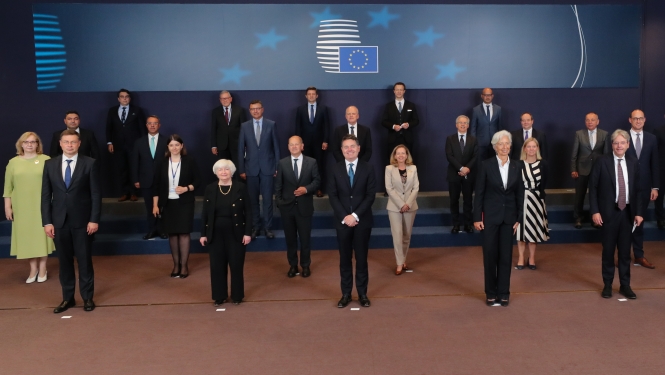Ministrs Jānis Reirs piedalās ECOFIN sanāksmē