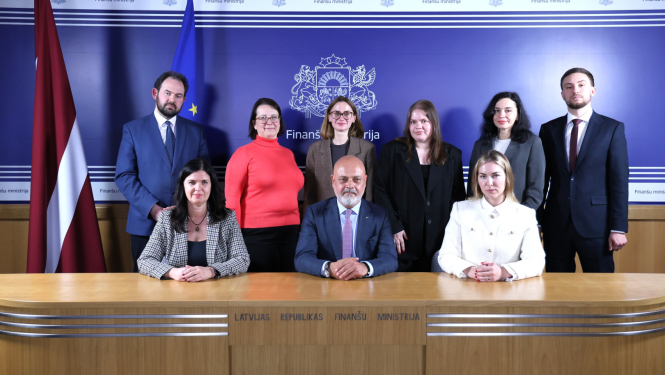 Ukrainas delegācija mācību vizītē
