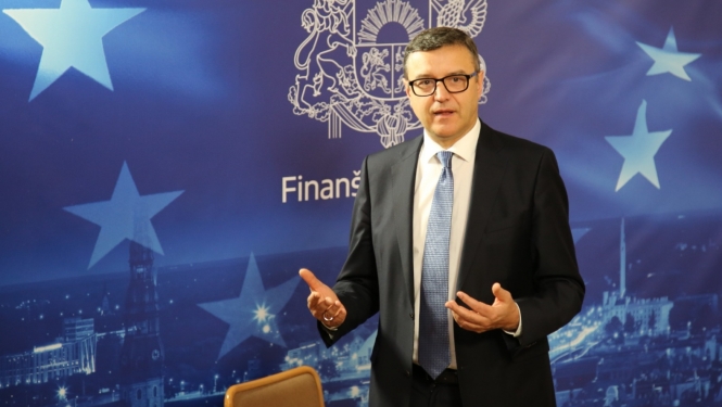 Finanšu ministrs Jānis Reirs