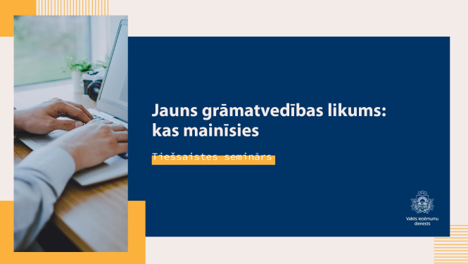 Jauns grāmatvedības likums