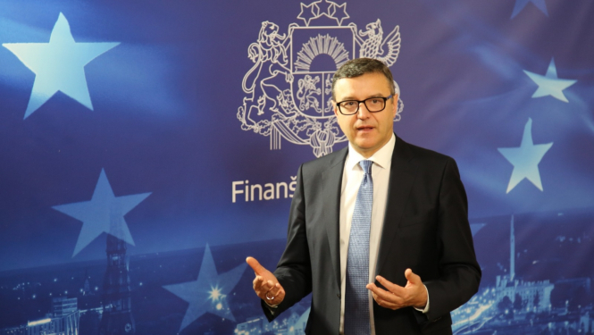 Finanšu ministrs Jānis Reirs