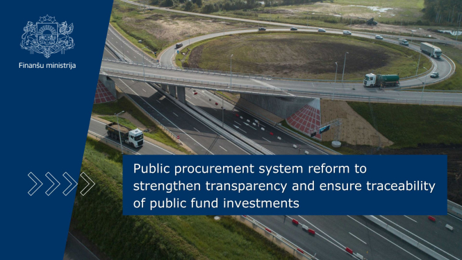Public procurement system reform to strengthen transparency and ensure traceability of public fund investments