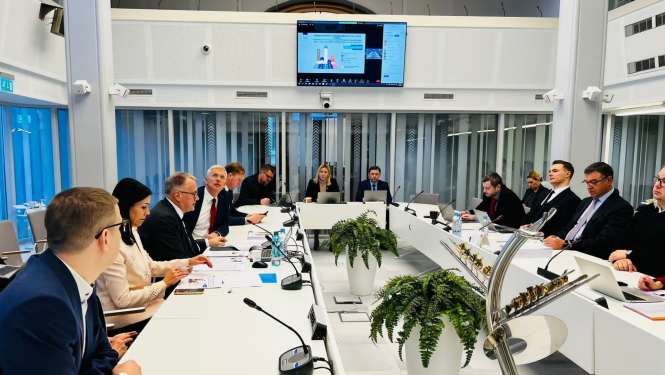 Saeimas Budžeta un finanšu (nodokļu) komisijas sēde