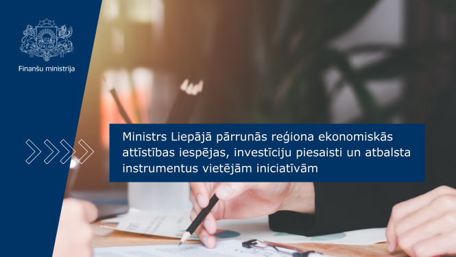 ilustratīvs attēls ministra vizītei uz Liepāju
