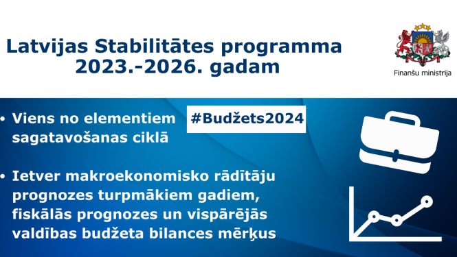 Vizuāls materiāls par Stabilitātes programmu