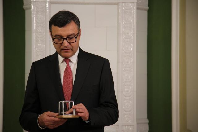 Finanšu ministrs Jānis Reirs iesniedz Saeimā 2020.gada budžeta likumprojektu