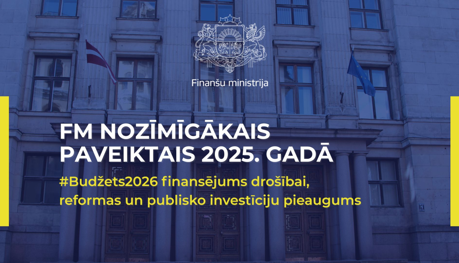 FM nozīmīgākais 2025. gadā paveiktais
