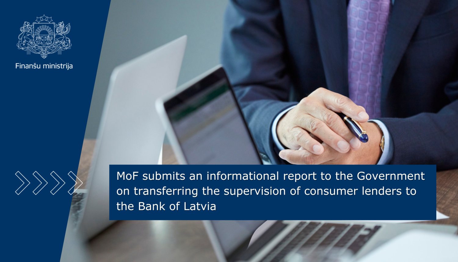 On Thursday, February 26, the Ministry of Finance (MoF) submitted an informational report to the Cabinet of Ministers (CoM) for consideration, proposing to transfer the functions of licensing and supervision of consumer (non-bank) lenders, as well as the protection of consumer rights and interests in the field of financial services, to the Bank of Latvia. The objective of these changes is to introduce a unified and more efficient supervision model, reduce the administrative burden, and eliminate the duplica