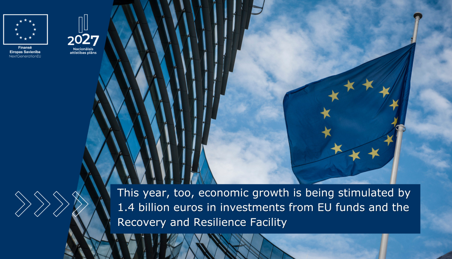 EU flag and Parliament house