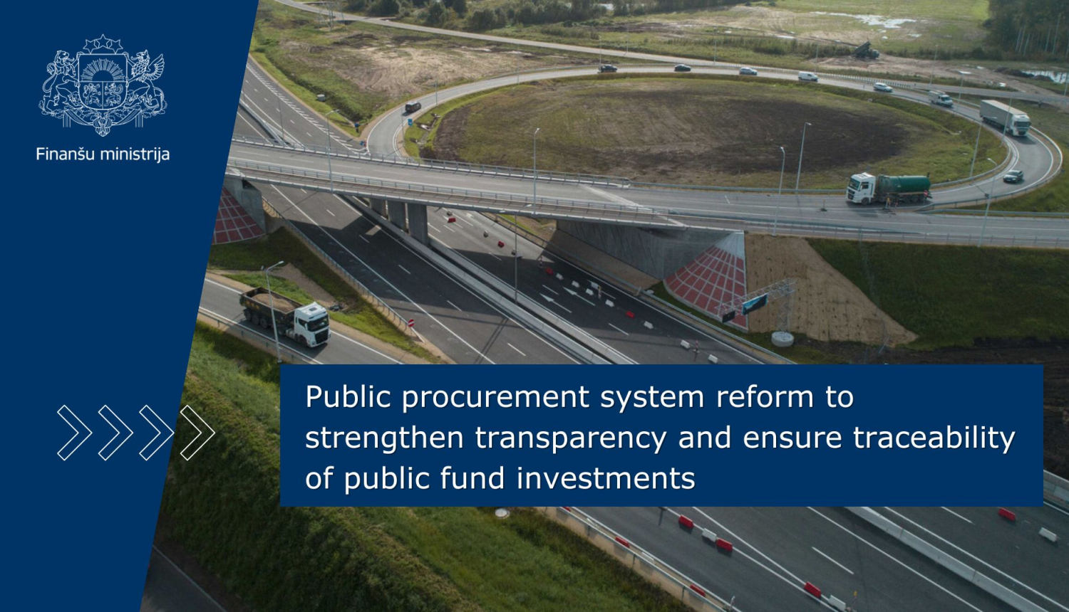 Public procurement system reform to strengthen transparency and ensure traceability of public fund investments