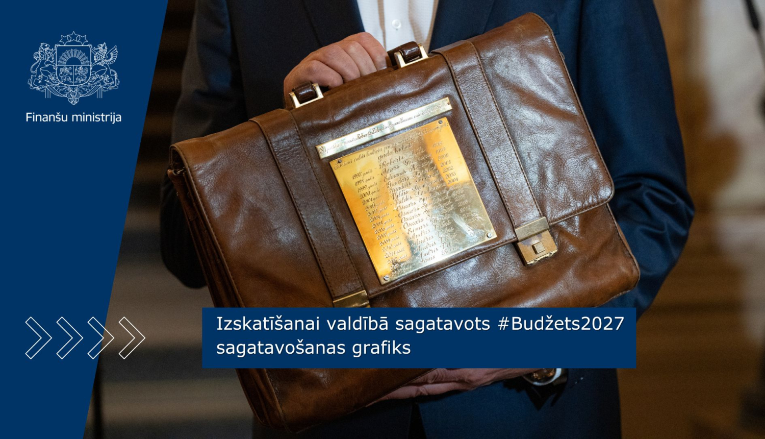 Izskatīšanai valdībā sagatavots #Budžets2027 sagatavošanas grafiks